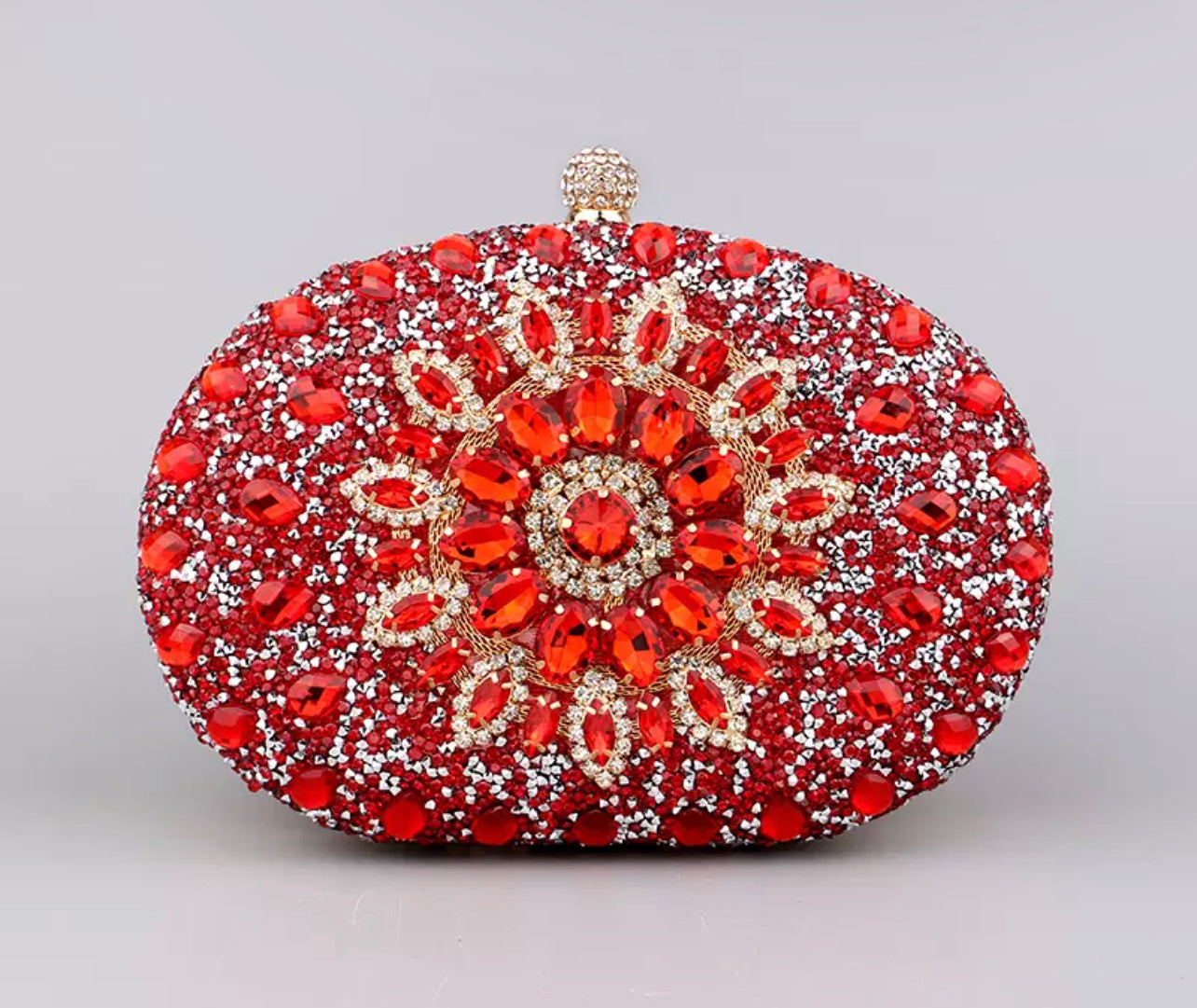 Girl Diamond Luxury Clutch Purse Bag