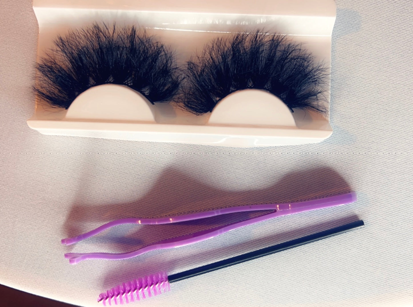 Glam Goodness Shea 25MM Full Lashes with Comp Applicator & Brush