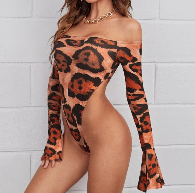 Bold Look Highcut Bodysuit