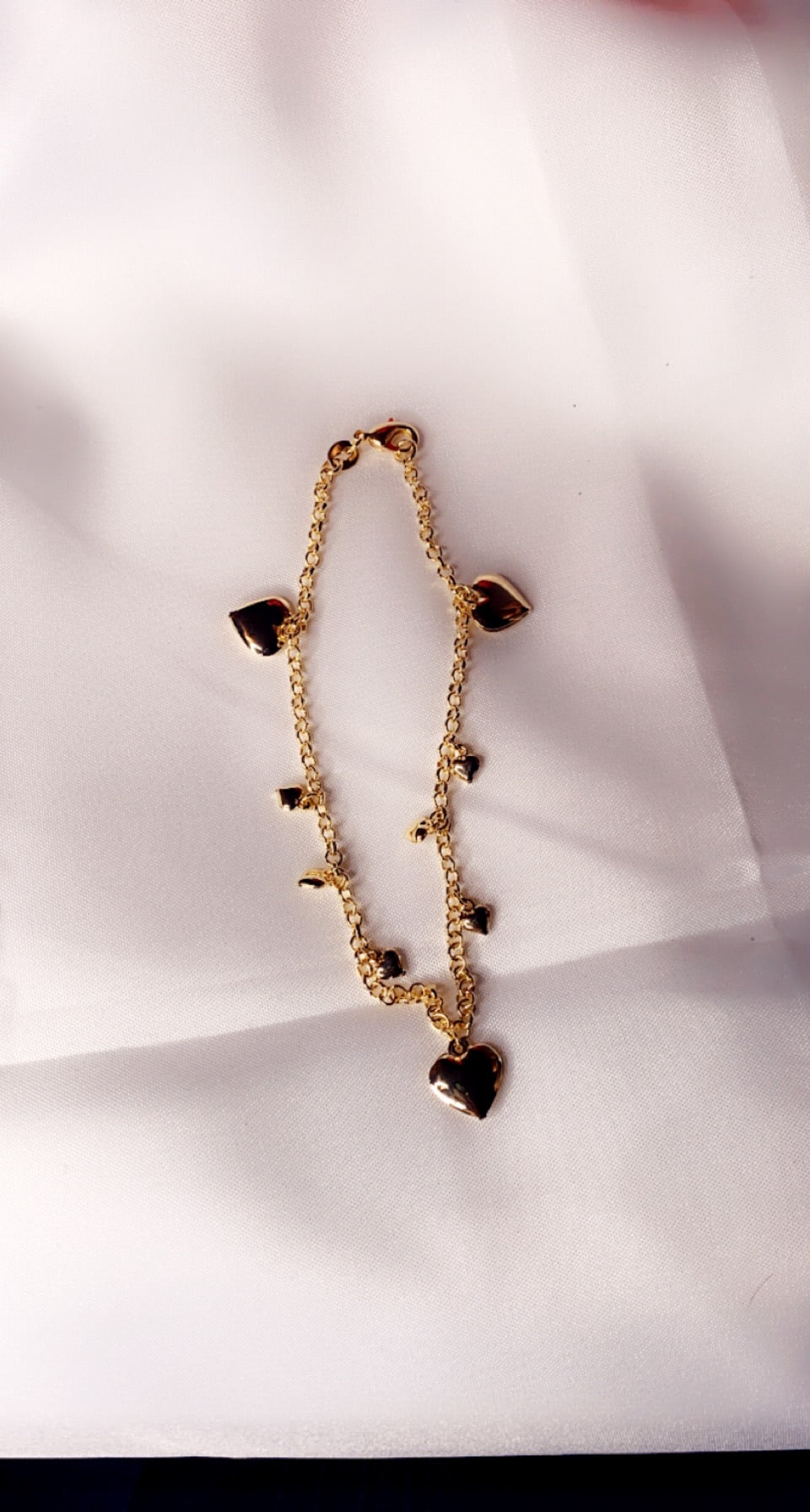 Charm Heart Ankle Bracelet