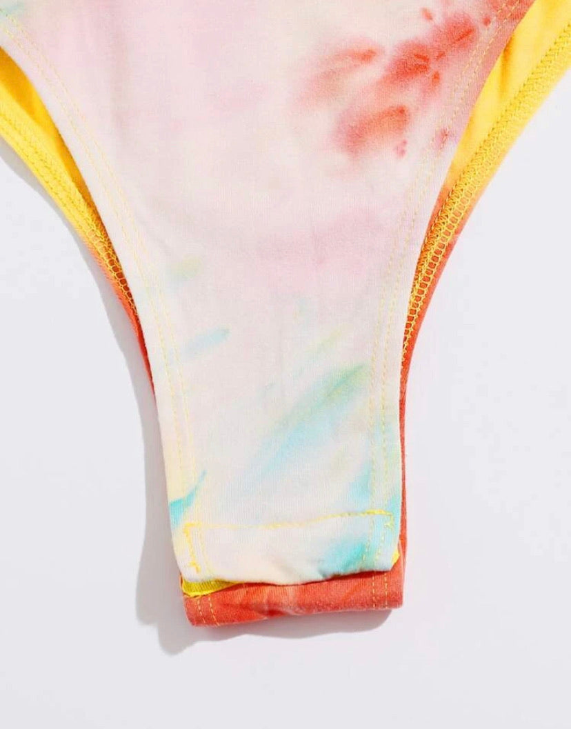 Sexy Tie Dye Bodysuit