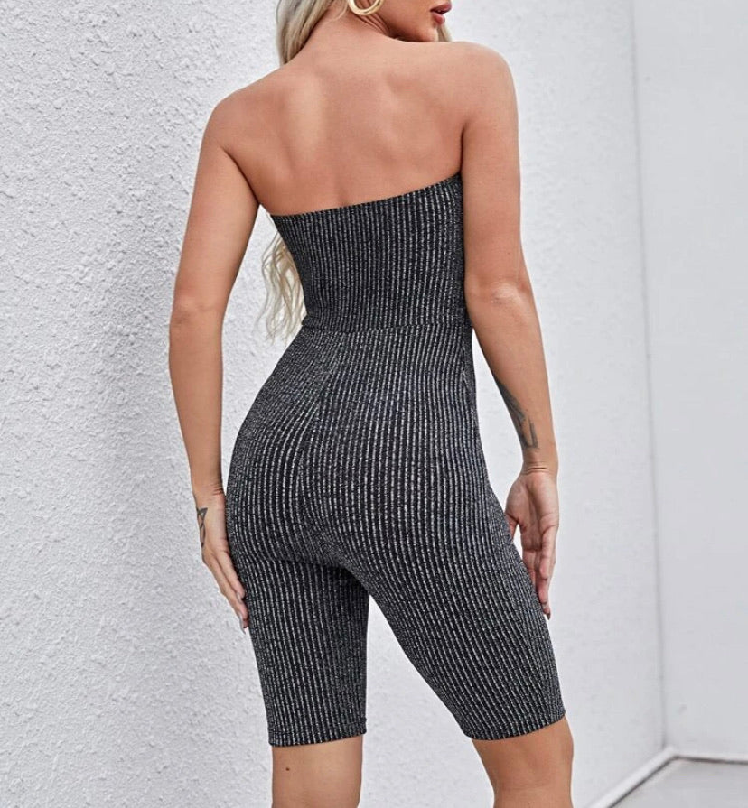Tube Top Romper