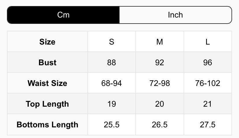 Color Block Bikini Swimsuit