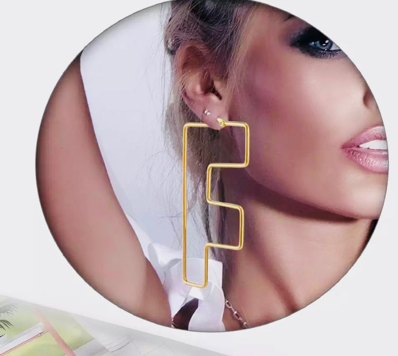 Initially Mines Earring