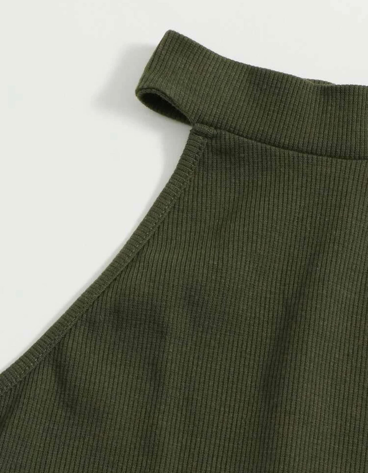 Mini Rib-nit Crop Top