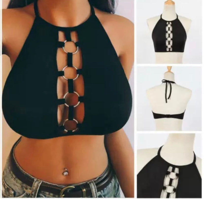 Rings crop top