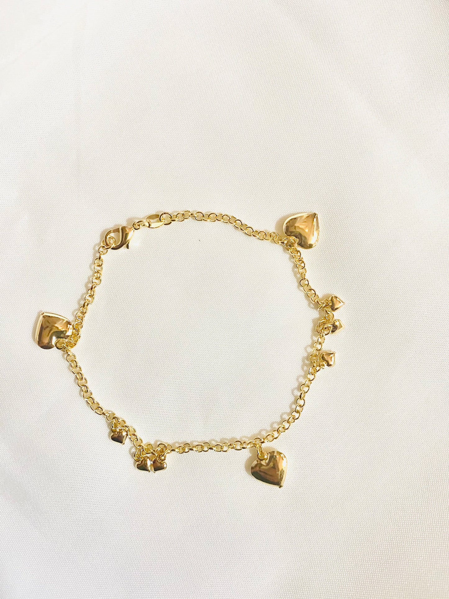 Hearts of Hearts Ankle Bracelet