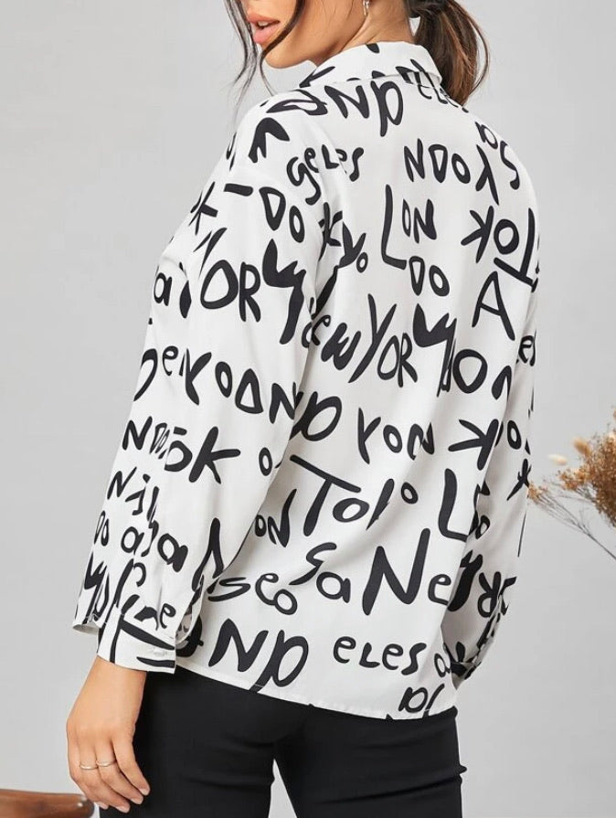 Spell it Out Loud Top