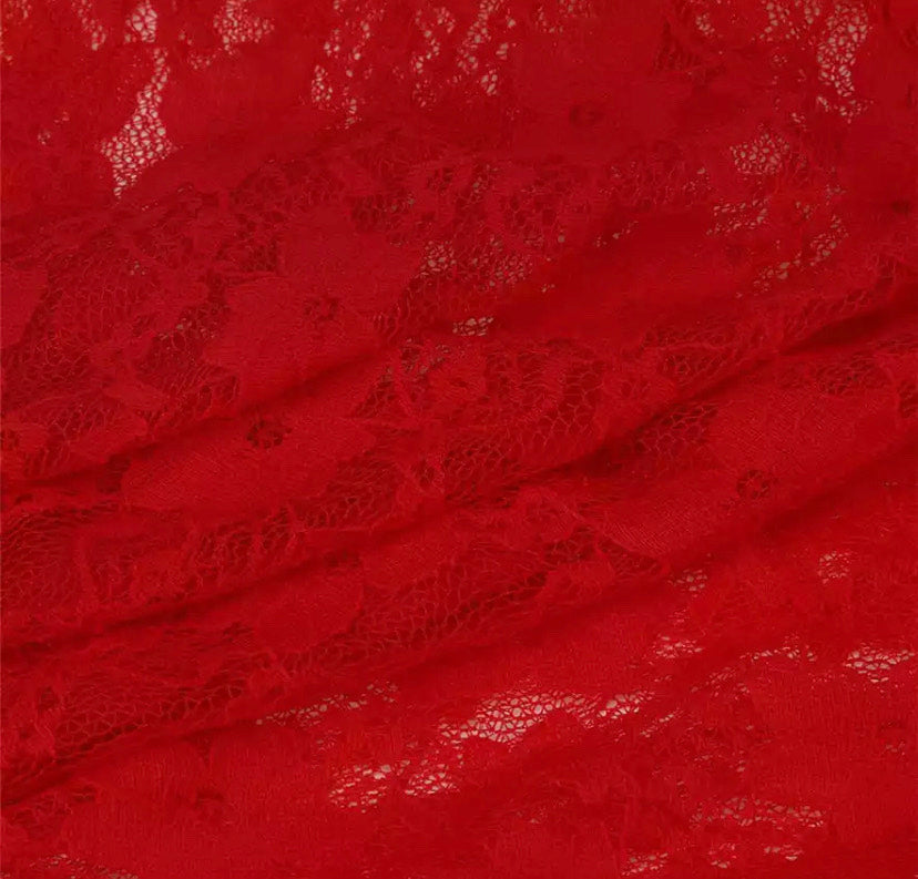 Red Fancy Lingerie