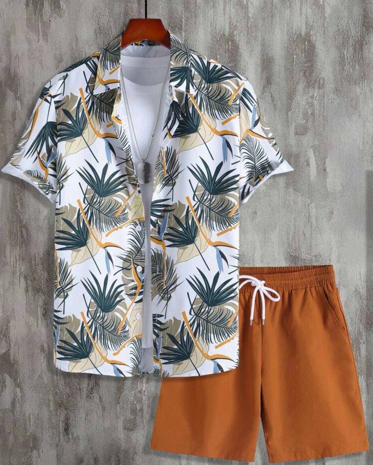 Hawai Men’s Two Pieces Shorts Set