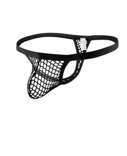 Hommie Fishnet Slip-on Thong Mens Underwear