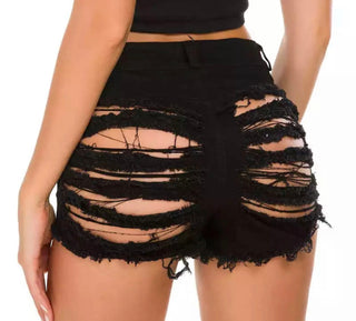 Cut out boody shorts