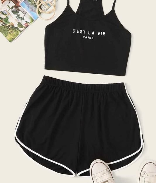 Mini Pleasure Shorts Set