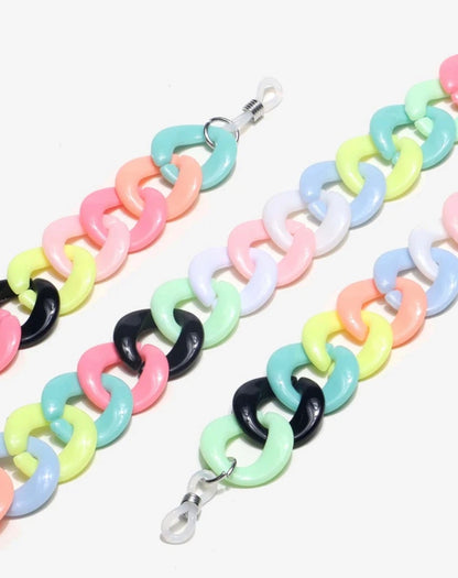 Pastel Mix Glasses Chain