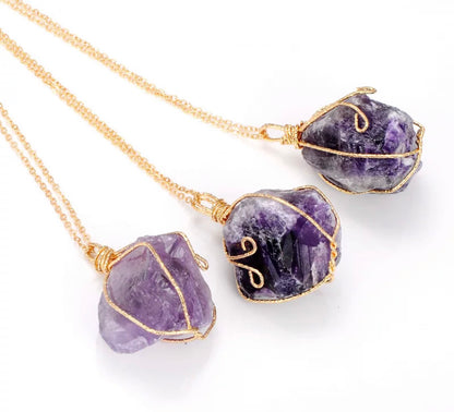 Healing Stones Crystal Necklace