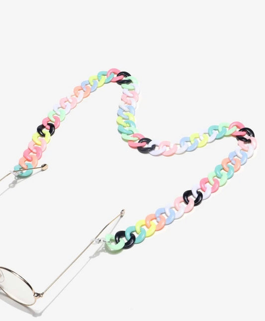 Pastel Mix Glasses Chain