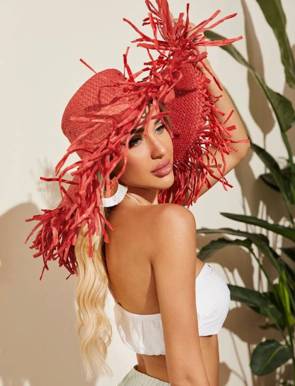 Sexy Tassel Straw Hat