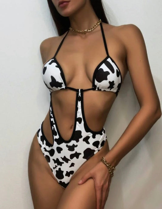 The Cow One-piece Swimsuit