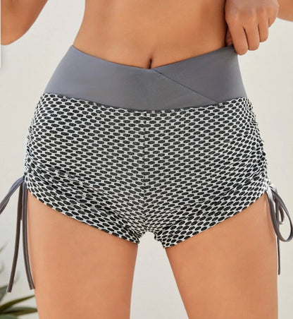 Honey Comb Boody Active Shorts