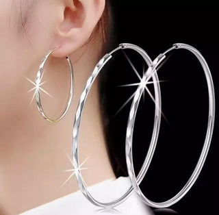 Circle Fashion Hoop Earrings