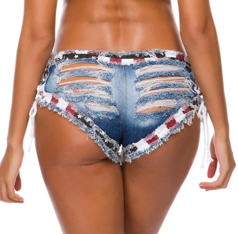 Bikini rider shorts women