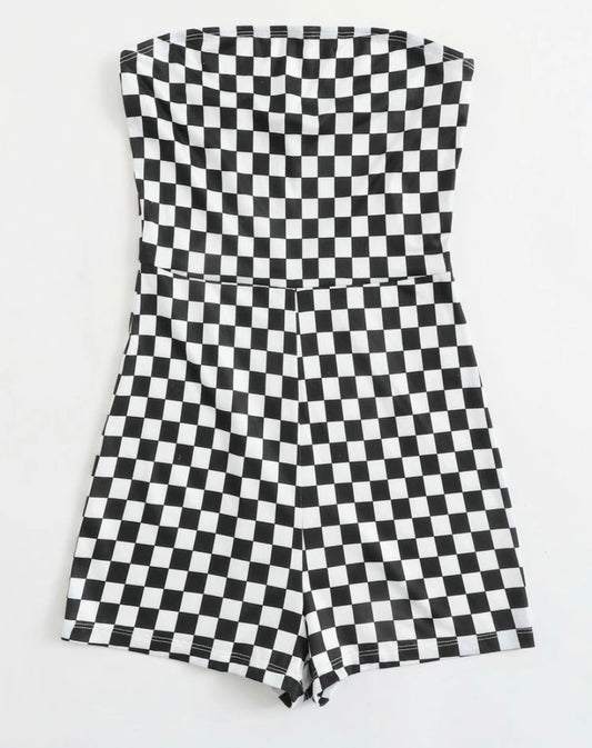 Checkers Romper