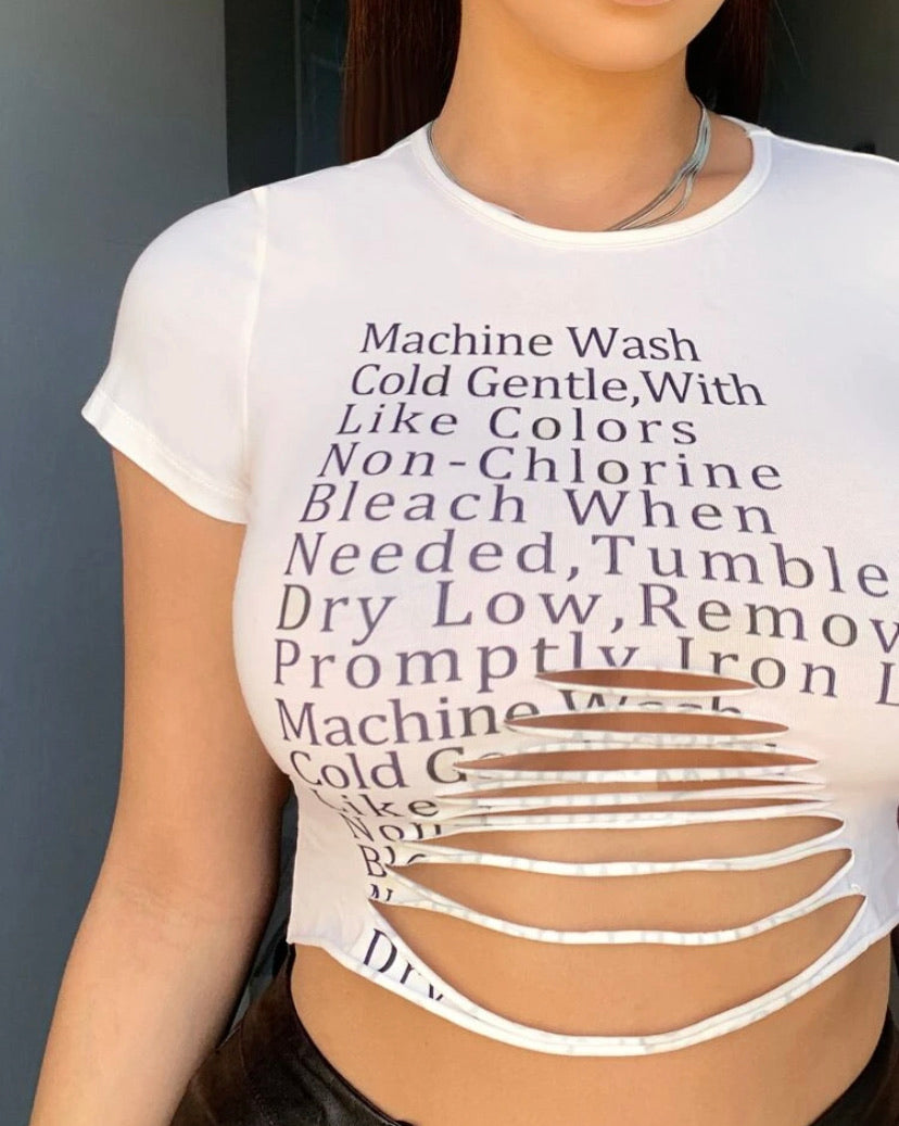 Take Me Out Crop Top