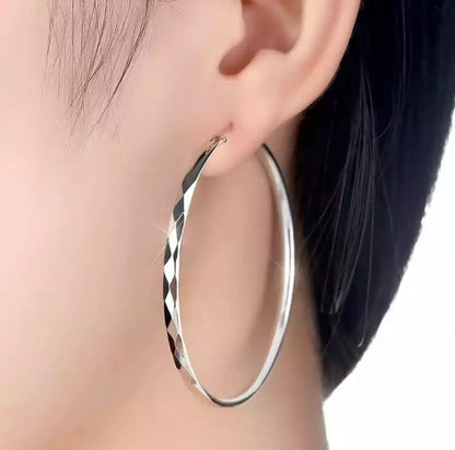 Circle Fashion Hoop Earrings