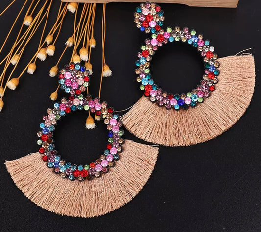 Fashion Drop Rhinestone Earring