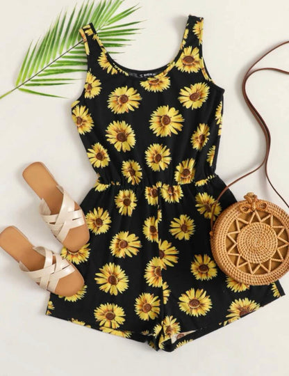 Sunflower Romper