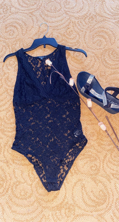 Pure Lace Plus Bodysuit