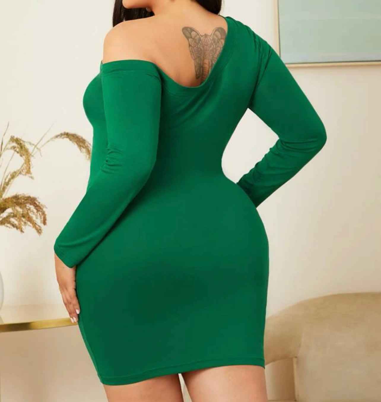 Sexy Chunks Plus Bodycon Dress