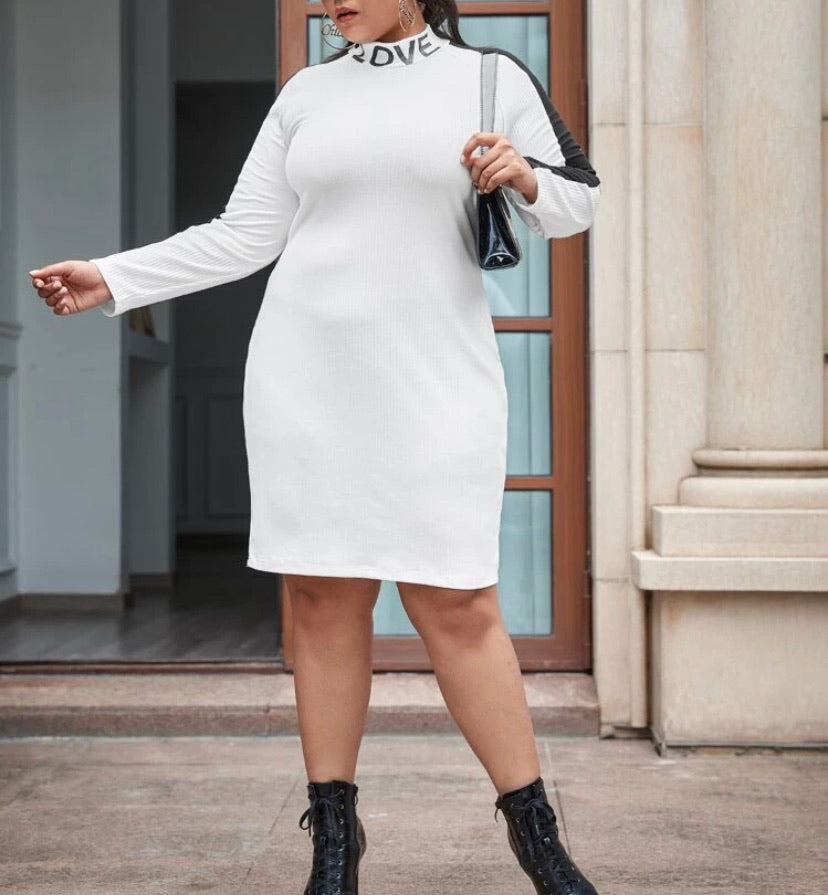 Plus size Mock Dress