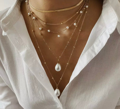 Vintage Multi-Layered Choker Necklace