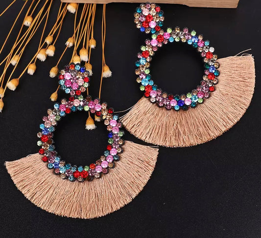 Tassel drop Earring