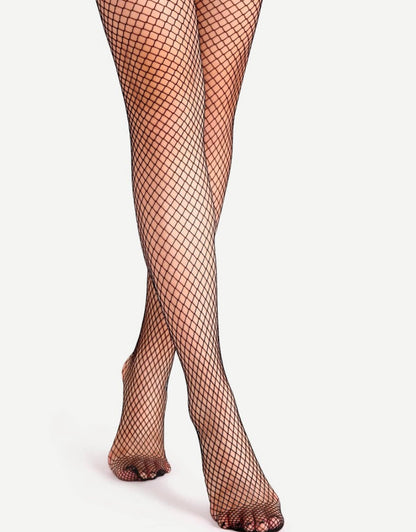 High Rise Fishnet Pantyhose