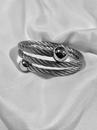 Stainless Steel  Rope Bracelet