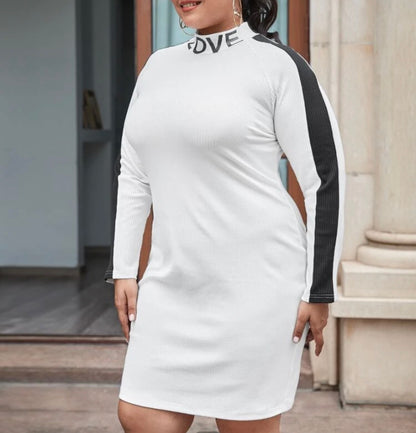 Plus size Mock Dress