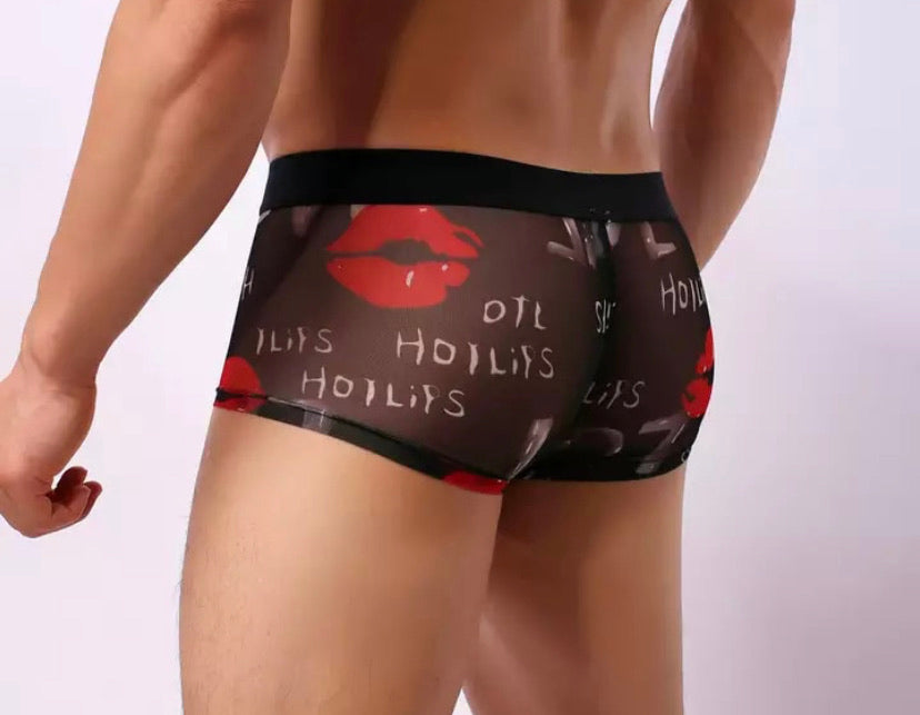 Sexy Lips Mens Underwear