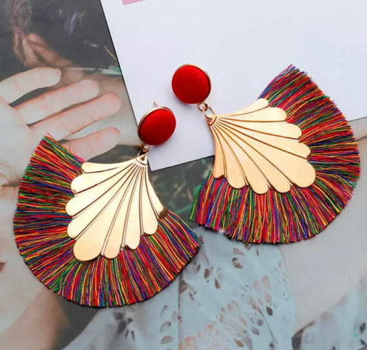 Fringe Drop Earring