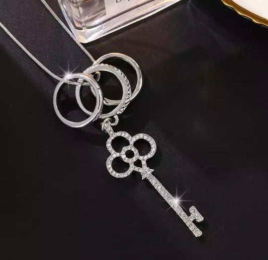 Key Chain Long Fashion Necklace