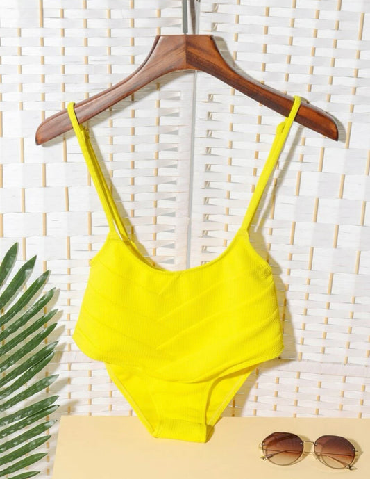 Sunshine Suspender Swimsuit