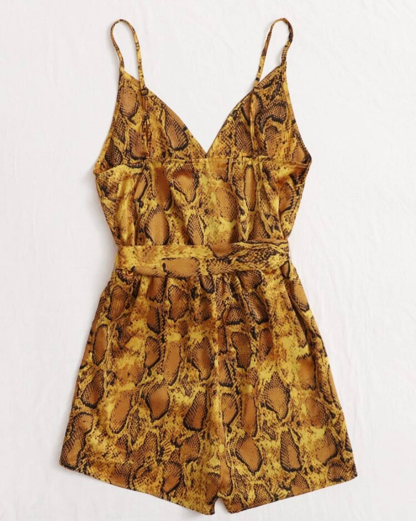 Ginger Snake Romper