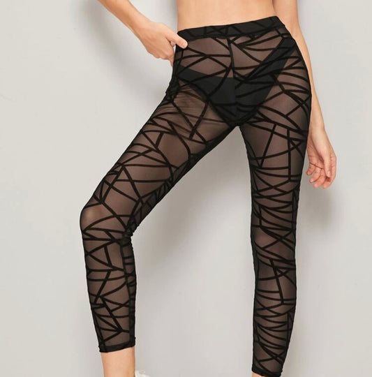 Mesh See-tru Leggings