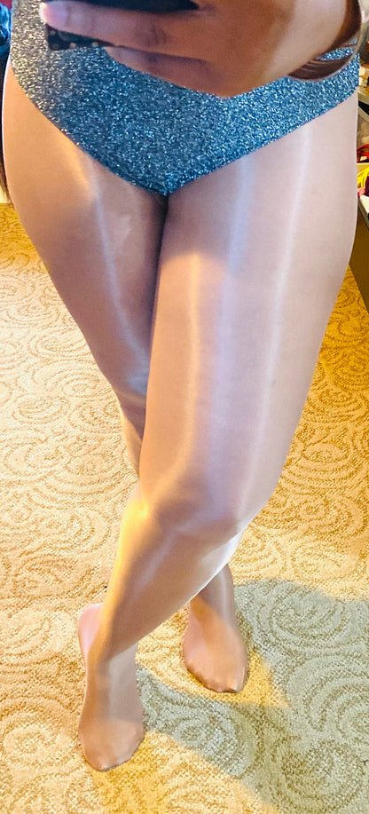 Skin Tone Shimmer Pantyhose