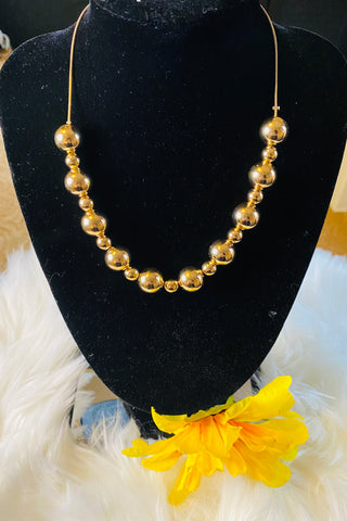 Pure & Smooth Bead Necklace