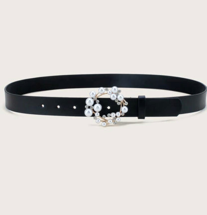 Oh Pearl Buckle Belt