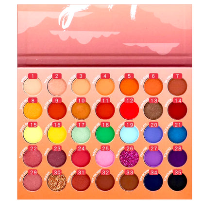 Glam Goodness Sunset Glory Eyeshadow Palette