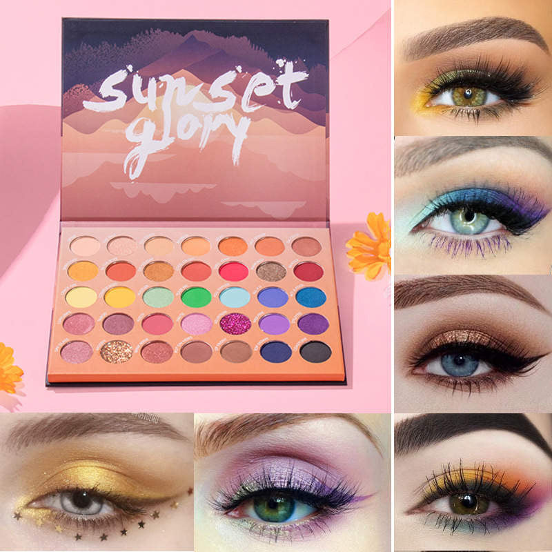 Glam Goodness Sunset Glory Eyeshadow Palette