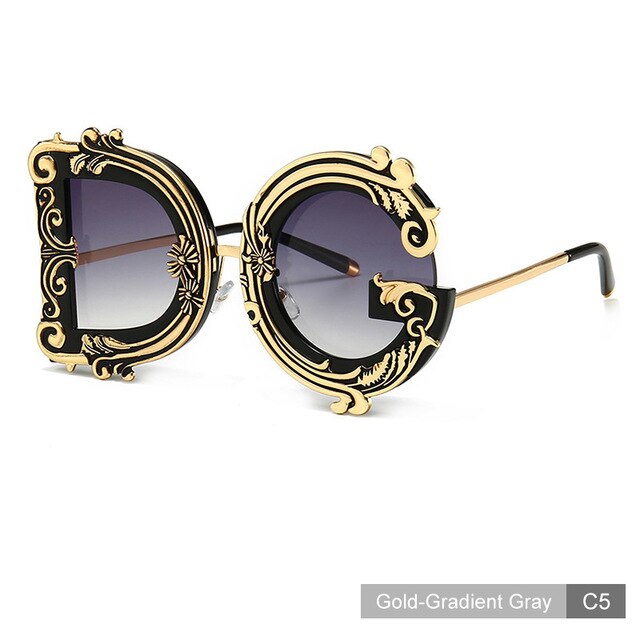 Classy Round Vintage Sun glasses